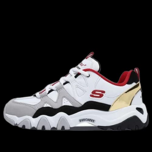 Skechers D'Lites 2.0 'White Red' (Women's)