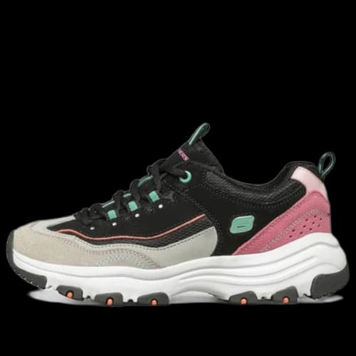 Skechers I-Conik Low-Top Sneakers Green/Black (Women's)