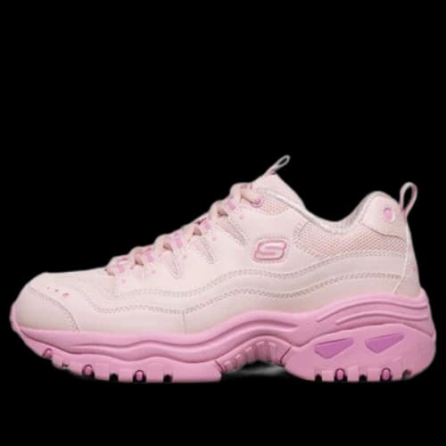 Skechers Energy Daddy Shoes Pink/Red (Women's)