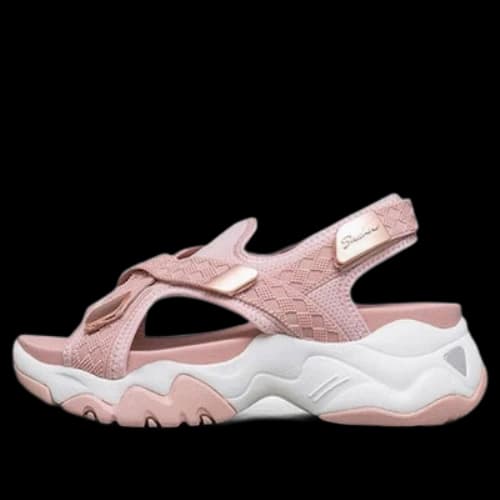 Skechers D'lites 3.0 Leisure Sandal Pink/Red (Women's)