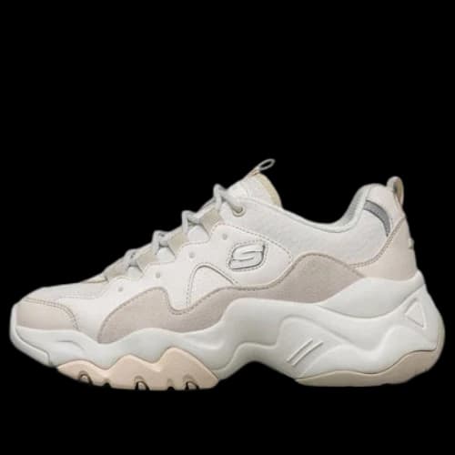 Skechers D'Lites 3.0 Low Chunky Shoes White (Women's)