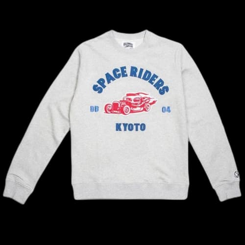 Billionaire Boys Club Ride Or Fly Crewneck 'Heather Grey'