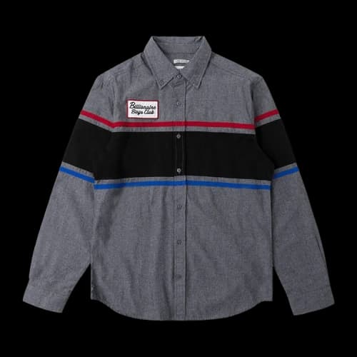 Billionaire Boys Club Service Bay Long Sleeve Woven 'Charcoal'
