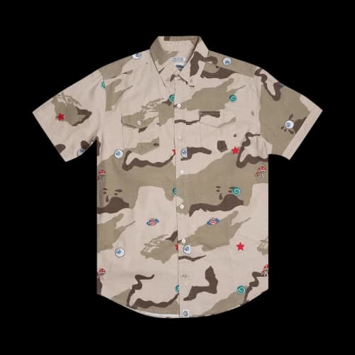 Billionaire Boys Club All Seeing Woven Shirt 'Camo/Smoke'