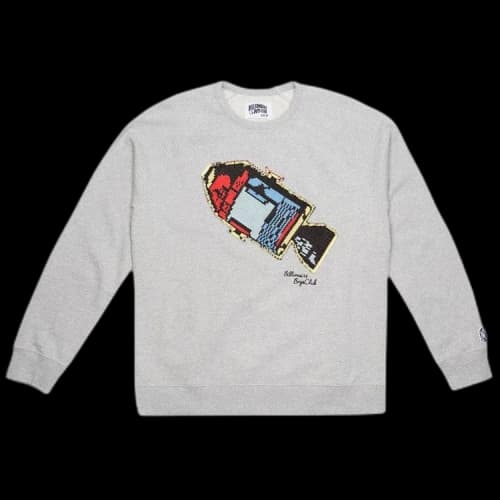 Billionaire Boys Club Module Crewneck 'Heather Grey'