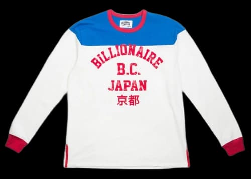 Billionaire Boys Club Motorclub L/S Tee White