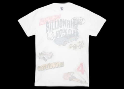 Billionaire Boys Club Retro Speed Knit Tee White