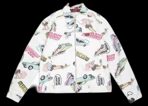 Billionaire Boys Club Gear Head Jacket White