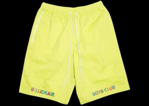 Billionaire Boys Club Smiles Shorts Yellow/Lime