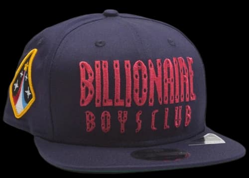 Billionaire Boys Club Straight Snapback Cap Blue