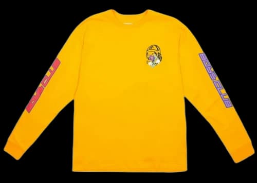 Billionaire Boys Club Island Long Sleeve Tee Yellow