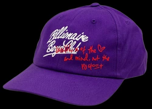 Billionaire Boys Club BB Dad Cap Purple