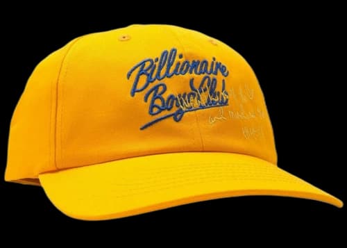 Billionaire Boys Club BB Dad Cap Yellow