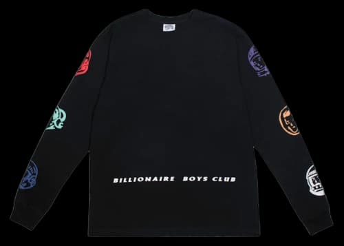 Billionaire Boys Club Universe Long Sleeve Tee Black
