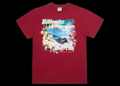Billionaire Boys Club Island Knit Tee Red
