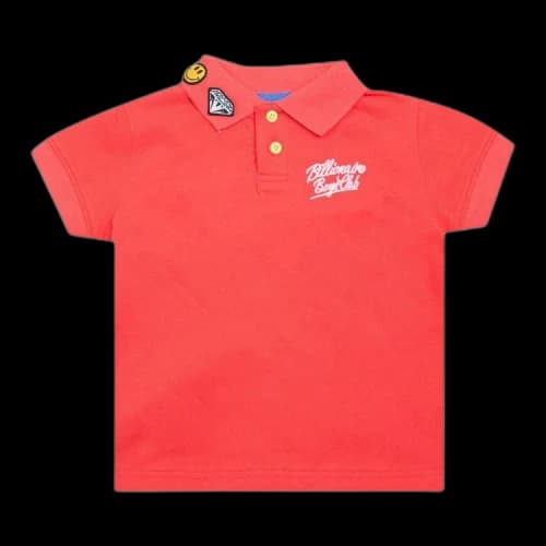 Billionaire Boys Club Kids Oli Polo Shirt 'Red'
