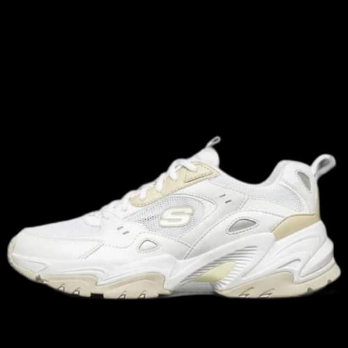 Skechers Stamina v2 Low Running Shoes White