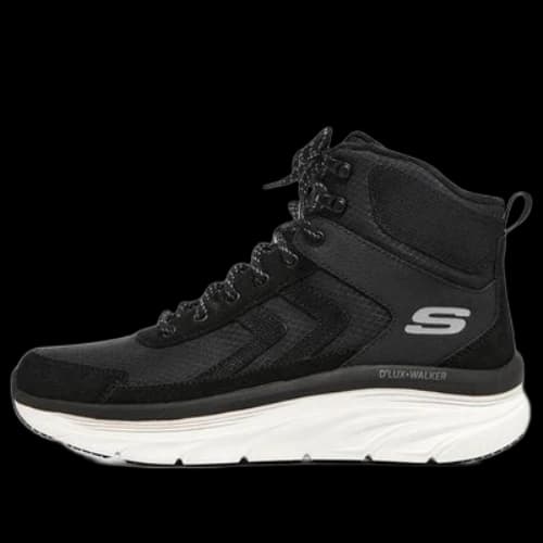 Skechers DLux Walker Shoes 'Black White'