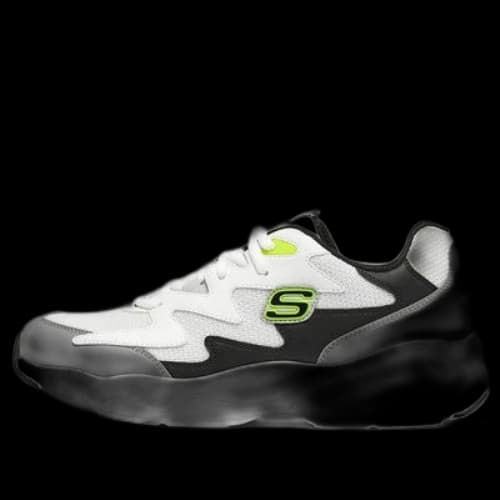 Skechers D'Lites Airy 'White Black'
