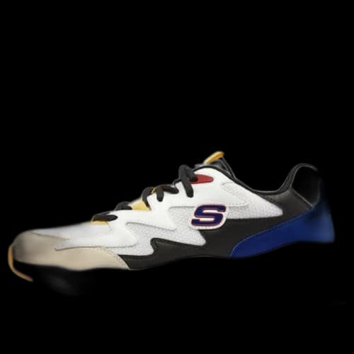 Skechers D'Lites Airy Low-Top Running Shoes Blue/White