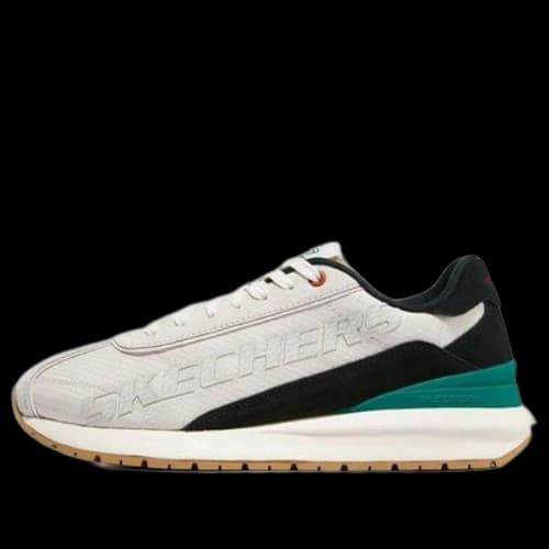 Skechers Sport Shoes 'Beige Black Green'