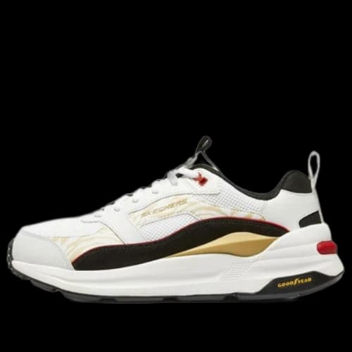 Skechers Sport Casual Shoes 'White Black Red'