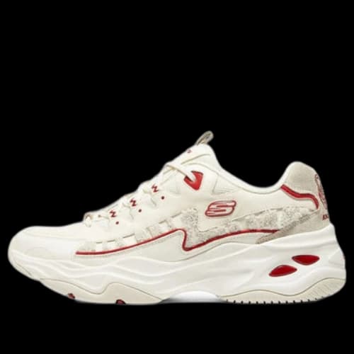 Skechers Dlites 'White Red'