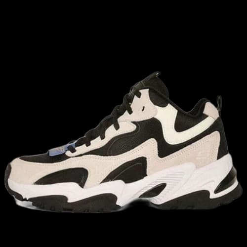 Skechers Chunky Shoes 'Beige Black'