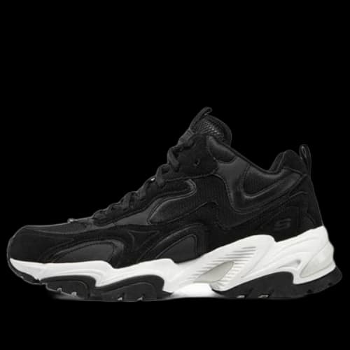 Skechers Stamina Shoes 'Black White'