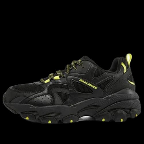Skechers DLites Sneakers 'Black Yellow'