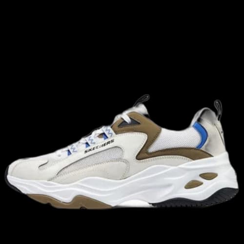 Skechers D'LITES 4.0 'White Brown Blue'