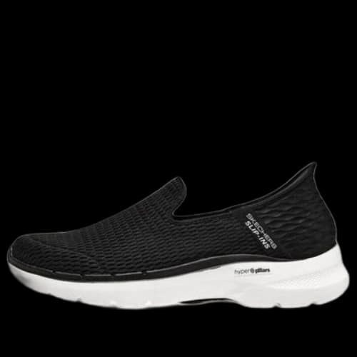 Skechers Go Walk 6 Shoes 'Black White'