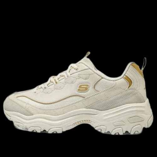 Skechers D'lites 1.0 Marathon Running Shoes 'Beige Gold'
