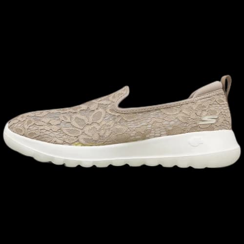 Skechers Go Walk Joy Slip On 'Beige White' (Women's)