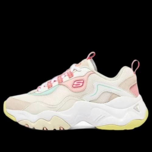 Skechers D'Lites 3.0 'White Yellow Pink' (Women's)