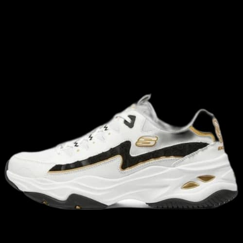 Skechers D'lites 4.0 'White Black Gold' (Women's)