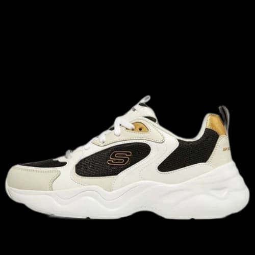 Skechers D'Lites Airy 3.0 'White Black' (Women's)