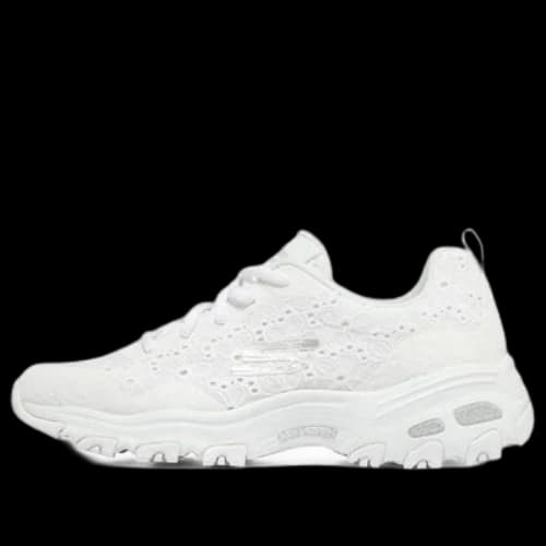 Skechers DLites 1.0 'White Silver' (Women's)