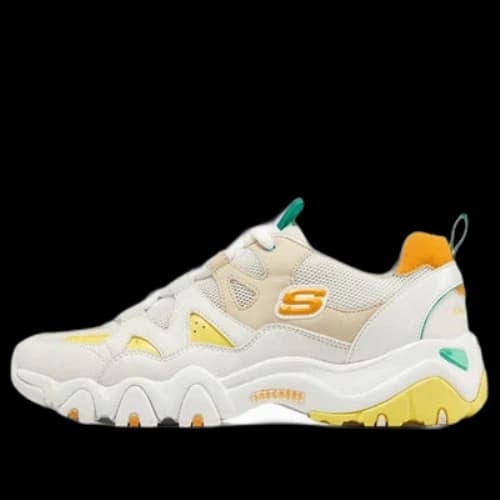 Skechers D'lites 2.0 'White Orange Yellow' (Women's)