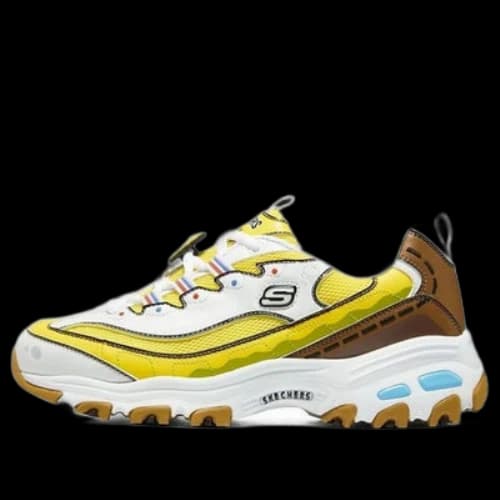 Skechers Spongebob x D'Lites 'Yellow Brown' (Women's)