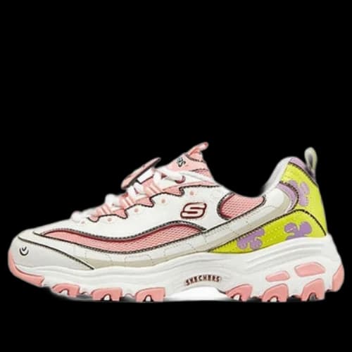 Skechers D'lites 1.0 Sneakers 'White Pink' (Women's)