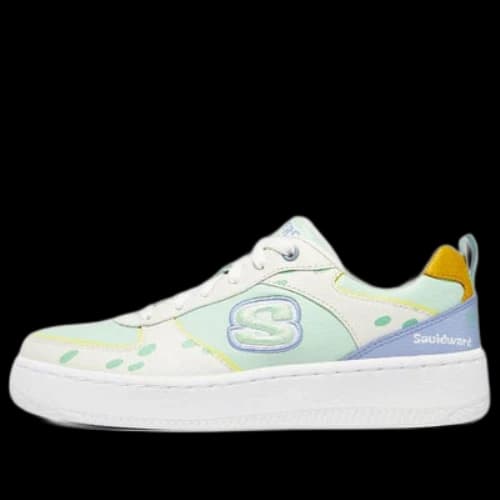 Skechers Sport Court 92 'White Green' (Women's)