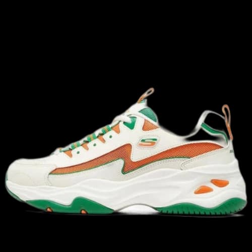 Skechers D'lites 4.0 'White Green' (Women's)