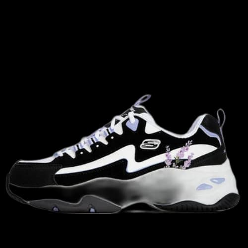 Skechers D'LITES 4.0 'Black Purple' (Women's)