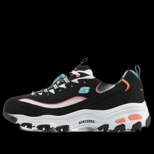 Skechers D'Lites 1.0 'Black white' (Women's)