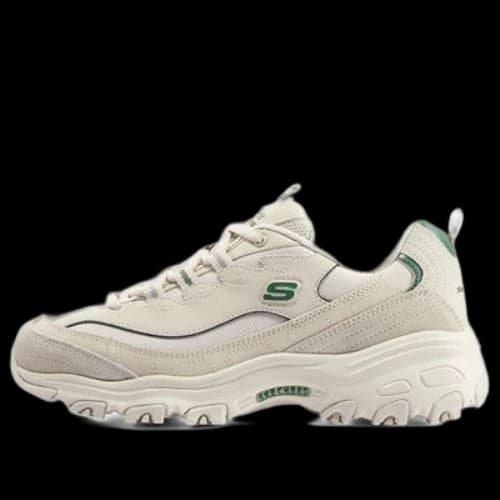 Skechers D'Lites 1.0 'White Green' (Women's)