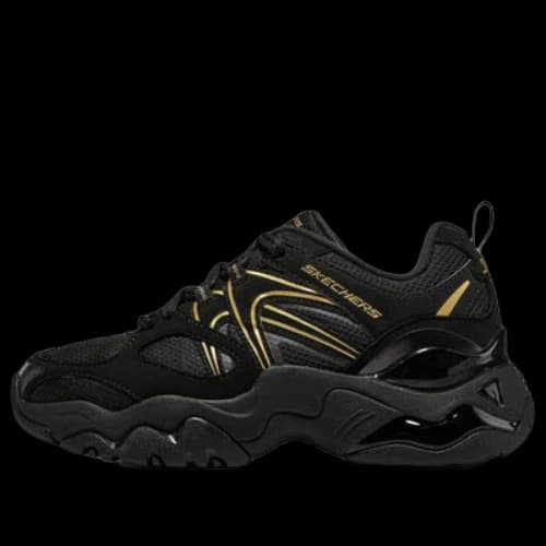 Skechers DLites 3.0 Air Sneakers 'Black Gold'