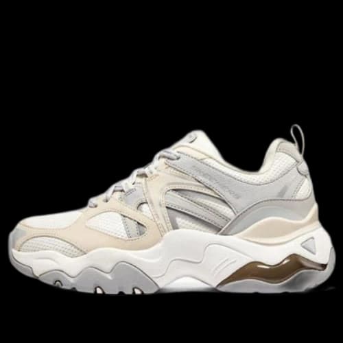 Skechers DLites 3.0 Air Sneakers 'White Grey Beige'