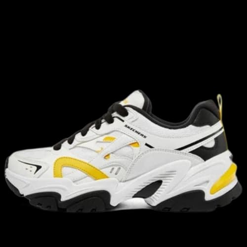 Skechers Sport Stamina V2 Shoes 'White Black Yellow' (Women's)