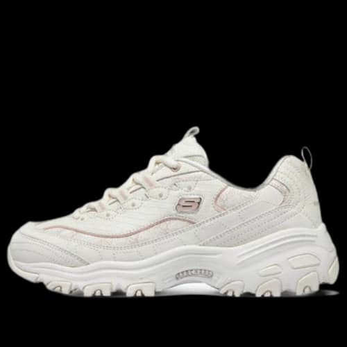 Skechers D'Lites 1.0 Shoes 'White Pink' (Women's)